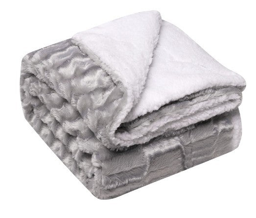 Women's Cozy Fleece Blanket Soft Warm Machine Washable Spacious Size