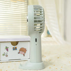 Portable Hand Fan for Women with Powerful Battery and Touch Control Compact Lightweight Handheld Fan