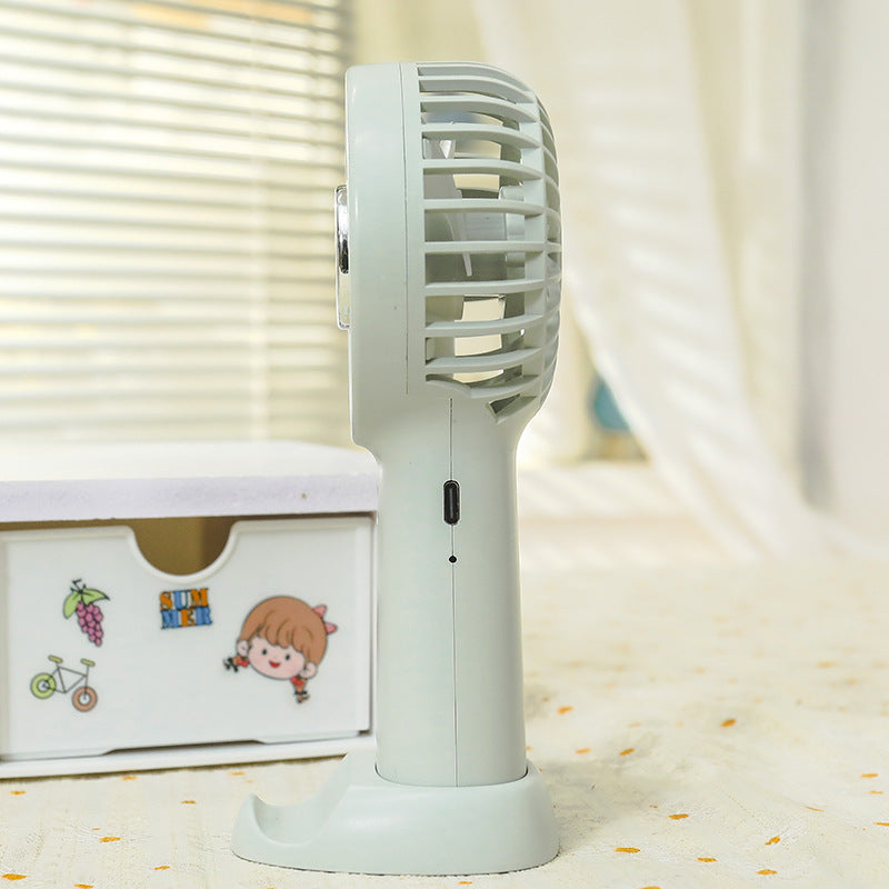 Portable Hand Fan for Women with Powerful Battery and Touch Control Compact Lightweight Handheld Fan