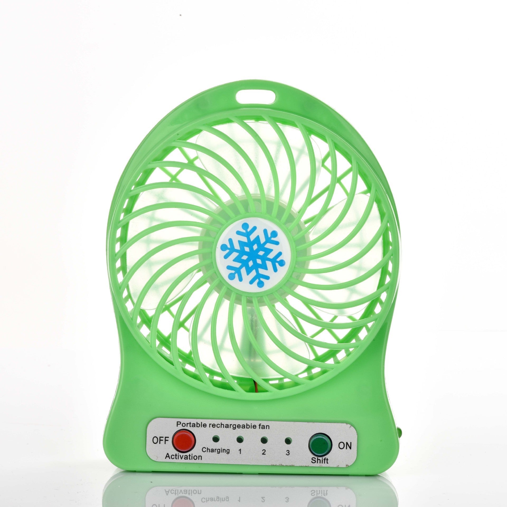 Portable Battery Operated Fan Rechargeable with 3 Speed Settings Compact Lightweight Personal Cooling Fan
