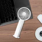 Harrow Portable Rechargeable Handheld Cooling Fan Lightweight Compact Adjustable Speed