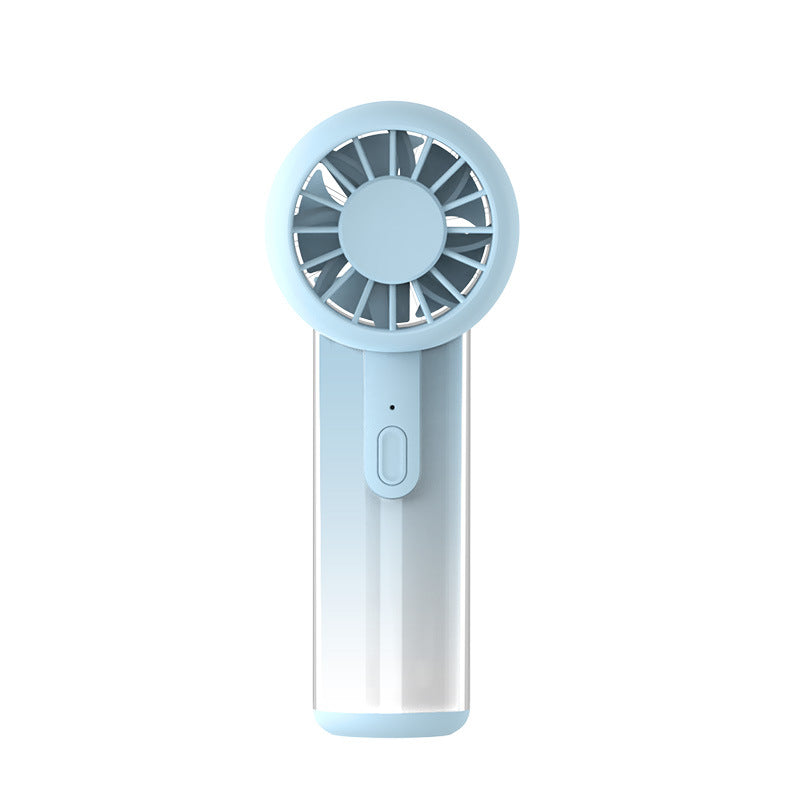 Portable USB Rechargeable Handheld Fan Compact Quiet Operation Ergonomic Grip