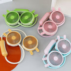 Portable Unisex Neck Fan Dual Fan Flexible USB Rechargeable Hands-Free Cooling