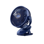 Compact Oscillating Table Fan with Adjustable Speeds and Quiet Operation
