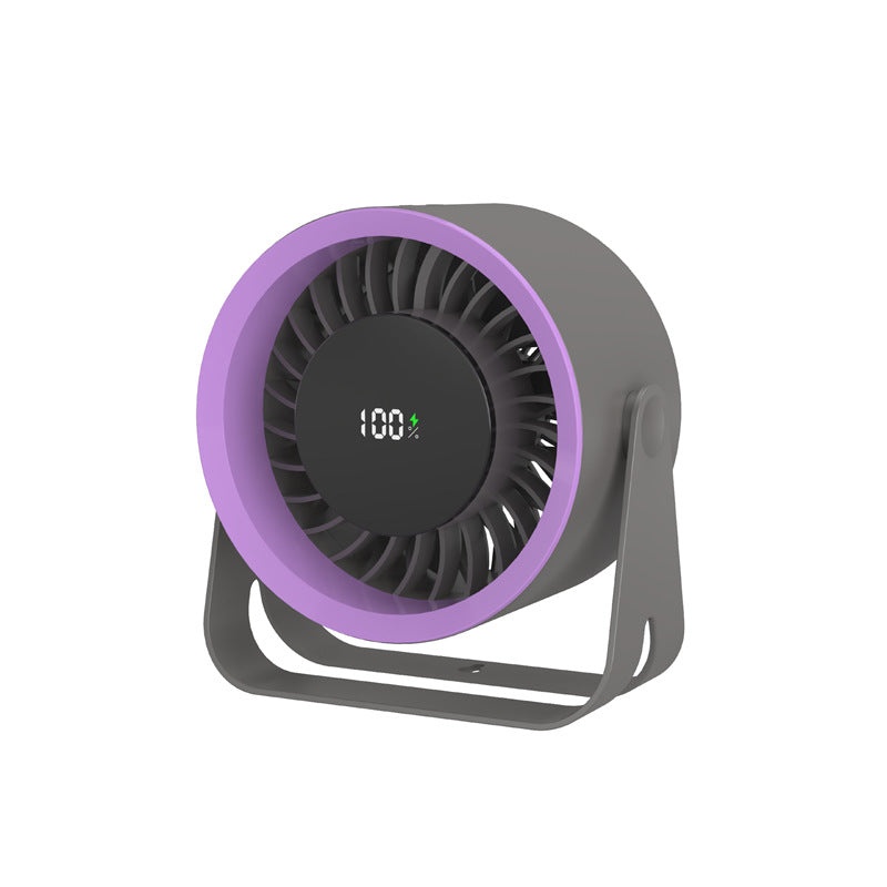 Portable Rechargeable Fan Compact Lightweight Quiet Operation Adjustable Speeds