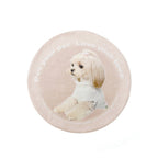Comfortable Pet Bed Harrow Hypoallergenic Polyester Non-Slip Round Design Machine Washable for Dogs and Cats