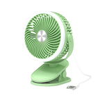 Portable Clip Fan with Adjustable Head Quiet Operation Compact Design