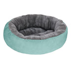 Deko Harrow Cat Bed Soft Padded Round Nesting Bed Durable Easy-Care Fabric