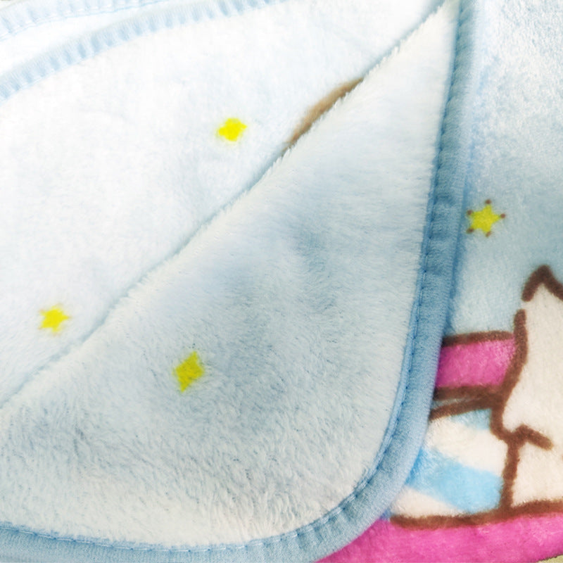 Women’s Cozy Microfiber Blanket Soft Plush Throw with Cute Character Designs for Living Room or Bedroom