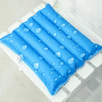Cooling Seat Cushion with Snowflake Pattern Ergonomic Breathable Comfort Bowlift