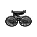 Portable Dual Fan with Digital Control Lightweight Quiet Operation for Travel and Office Use