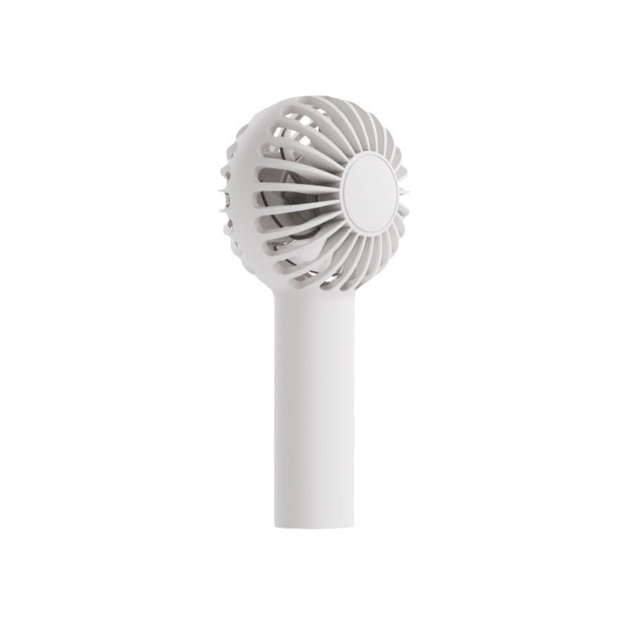 Portable Handheld Air Circulator Fan Rechargeable Battery Multiple Speeds Quiet Operation Compact Design