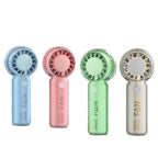 Portable Handheld Fan High-Capacity Rechargeable Battery Multiple Speeds Compact Design
