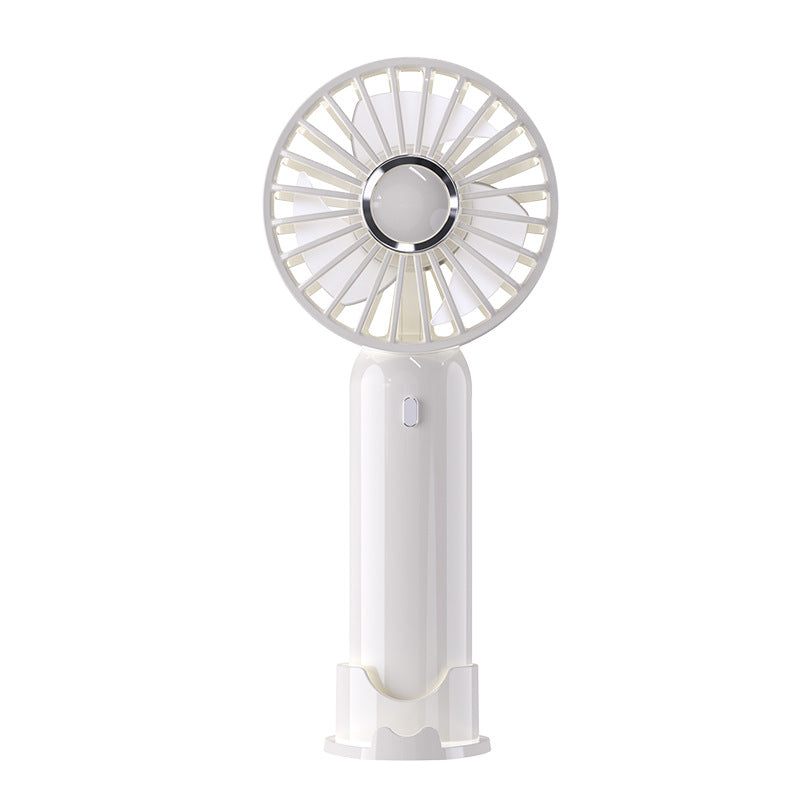 Portable Battery-Operated Fan USB Rechargeable Personal Cooling Fan with Adjustable Head