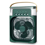 Portable Air Cooling Fan with Built-In Water Tank Rechargeable Multi-Speed Compact