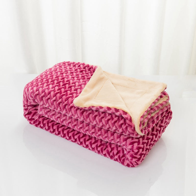 Women's Microfiber Blanket Soft Cozy Reversible Large Machine Washable
