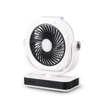 Portable Rechargeable Desk Fan USB Powered Compact 360-Degree Rotation Adjustable Speed