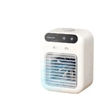 Compact Desktop Micro Air Cooler USB Powered Top-Fill Water Tank Removable Filter