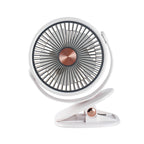 Portable Table Fan with Flexible Tilt Stand Lightweight Compact Design