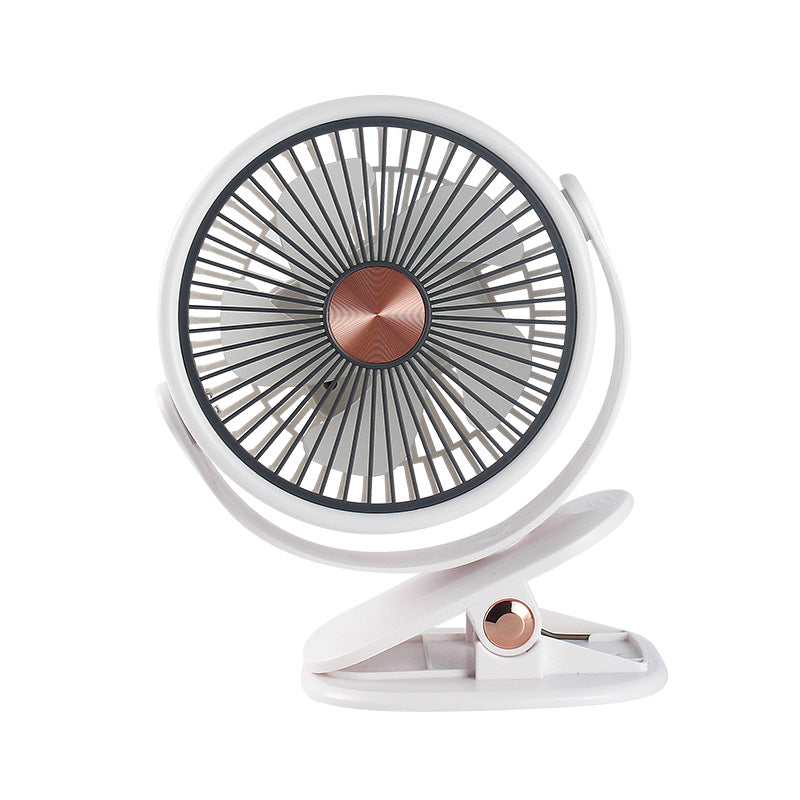 Portable Table Fan with Flexible Tilt Stand Lightweight Compact Design