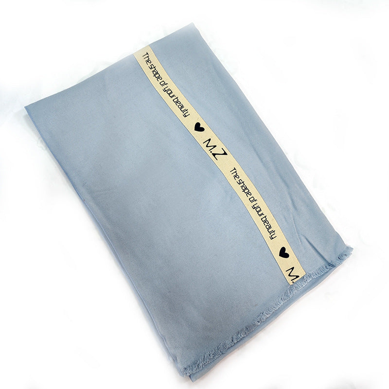 Ladies Scarf Soft Fleece Blend Warm Elegant Geometric Pattern Wrap