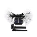 Outdoor Solar Dragonfly String Lights Waterproof Colorful LED Festival Party Decoration