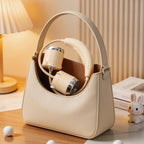 Women Wearable Neck Fan with Flexible Holder Portable Hands-Free Personal Cooling Fan