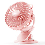 Adjustable Table Fan Compact Portable Quiet Desk Fan with Tilt Angle and Multiple Speeds