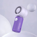 Harrow Compact Rechargeable Handheld Fan Portable Lightweight Personal Cooling Device