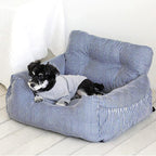 Harrow Pet Seat Cushion Durable Breathable Non-Slip Removable Cover for Home Car Camping
