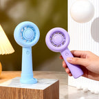 Portable Handheld Fan for Women USB Rechargeable with Gentle Airflow and 3 Speed Settings Compact and Lightweight