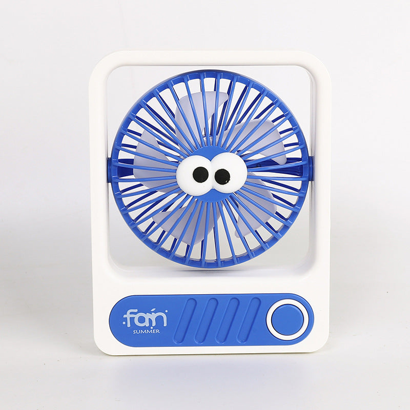 Portable Mobile Table Fan Compact Quiet Adjustable Speed Modern Design