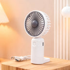 Portable USB Fan Lightweight Adjustable Speed Compact Personal Cooling Fan