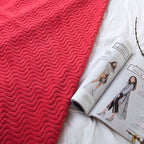 Cozy Wave Pattern Blanket Soft Warm Throw Blanket for Women Machine Washable