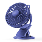 Adjustable Table Fan Compact Portable Quiet Desk Fan with Tilt Angle and Multiple Speeds