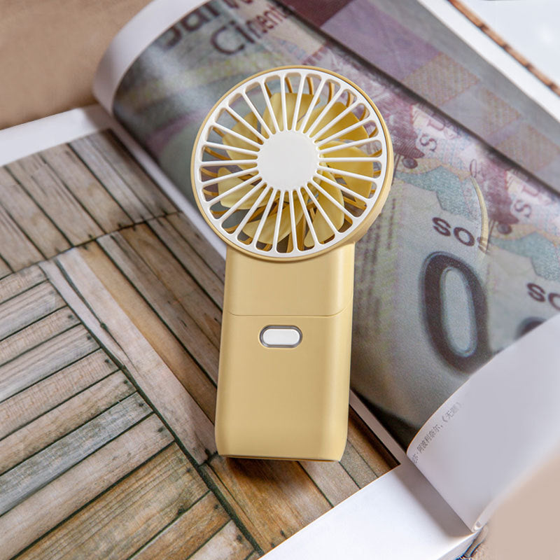 Mini Portable USB Rechargeable Fan Compact Handheld Personal Cooling Device