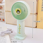 Portable USB Rechargechargeable Handheld Fan Compact Lightweight with Multiple Speeds