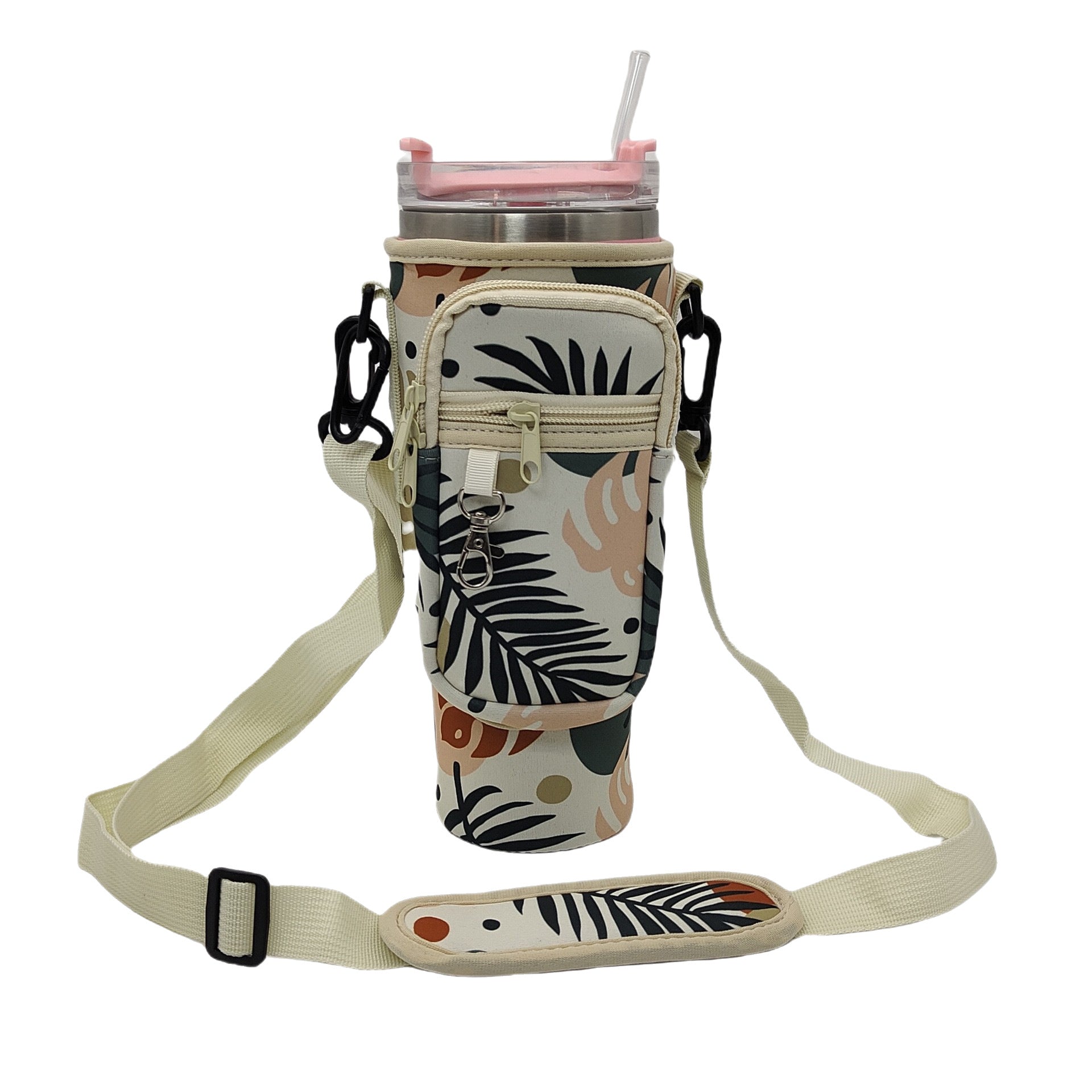 Women's Insulated Water Bottle with Versatile Carrying Bag Durable and Stylish Design