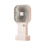 Portable Handheld Air Circulation Fan Rechargeable Battery Lightweight Quiet Operation