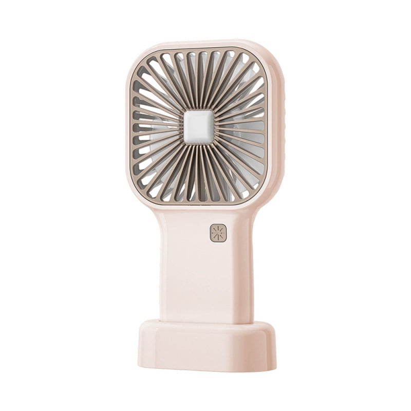 Portable Handheld Air Circulation Fan Rechargeable Battery Lightweight Quiet Operation