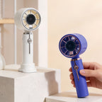 Women's Portable USB Handheld Fan with Variable Speed Control Compact Lightweight Quiet Operation