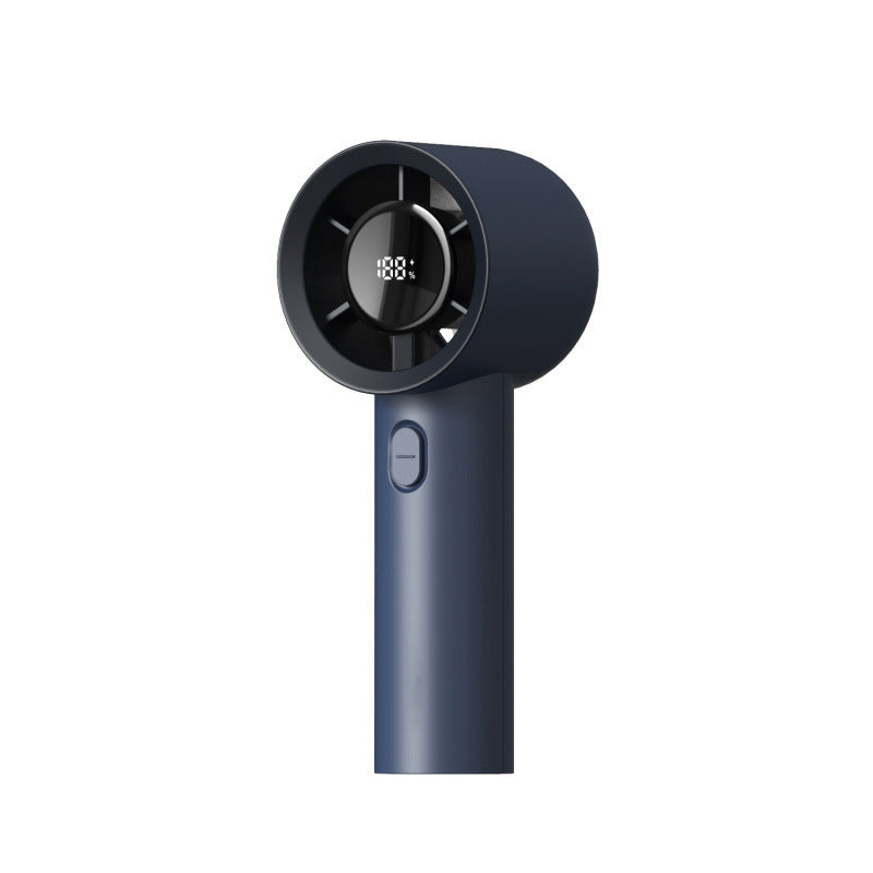 High-Power Personal Cooling Fan Portable Rechargeable Quiet Operation with Adjustable Speeds and Digital Display
