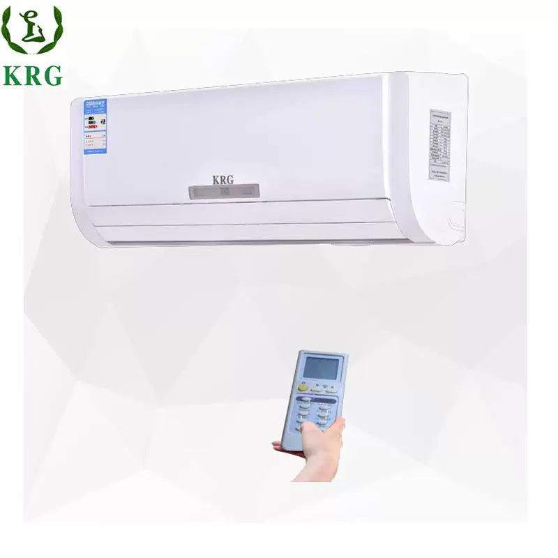 Ductless Wall-Mounted Split System Cooling and Heating with Variable Compressor and Remote Control