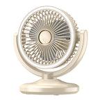 Portable Table Fan Quiet Operation Adjustable Tilt Compact Design