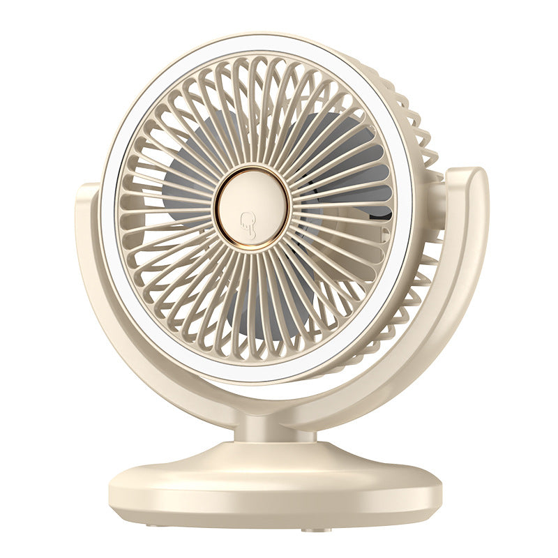 Portable Table Fan Quiet Operation Adjustable Tilt Compact Design