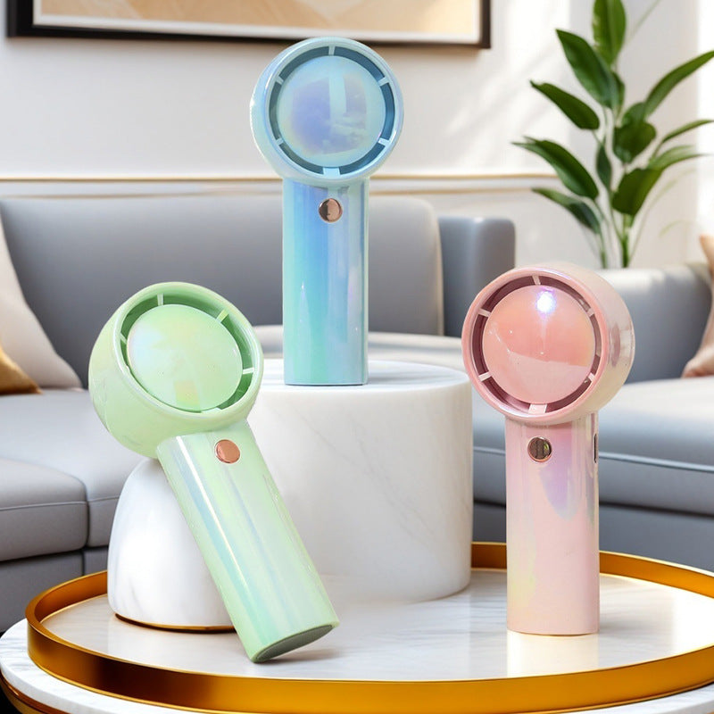 Portable Mini Table Fan USB Powered Compact Quiet Personal Cooling Fan for Home Office