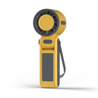 Portable Handheld Fan with Integrated Battery and Flexible Holder Compact Design