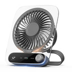 Portable Desk Fan Compact Lightweight Adjustable Speed Settings Energy Efficient