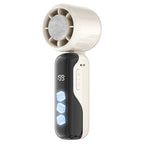 Portable Mini Fan USB Rechargeable Adjustable Speed Digital Display