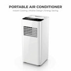Portable Air Cooler Compact Tower Rapid-Cool Digital Touch Controls Wheels